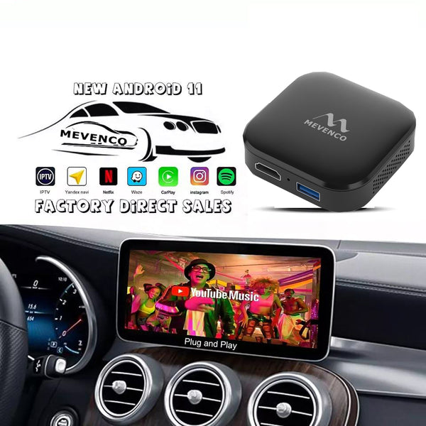 MEVENCO C2 Wireless Carplay | Android Auto Adapter